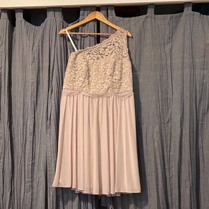 Bridesmaid dress.